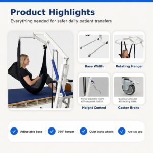 Alternative view of CareLift Manual Patient Transfer Lift